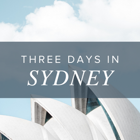 Three Days in Sydney