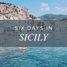 six days in sicily